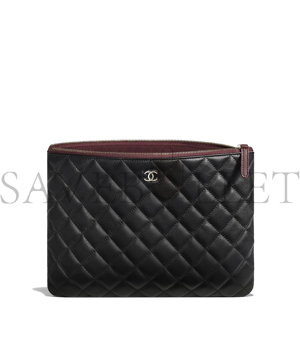 Ch*el classic pouch gold hardware a82545 y04059 c3906 （27.5*20*1cm）